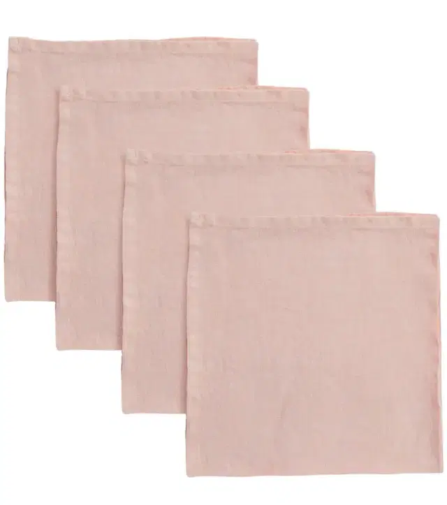 Once Milano Set of 4 linen napkins