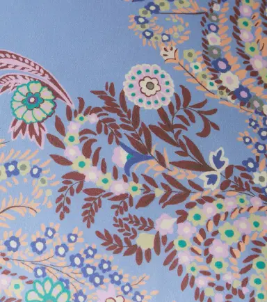 Etro Floral cotton cushion | Thumbnail 2