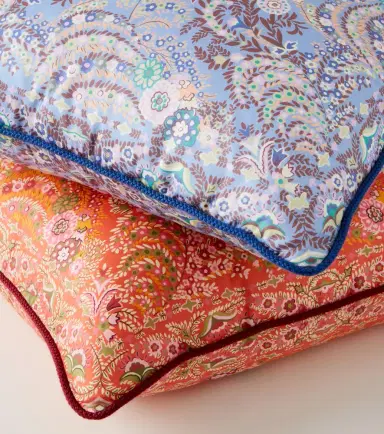 Etro Floral cotton cushion | Thumbnail 5