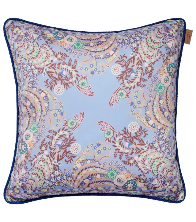 Etro Floral cotton cushion