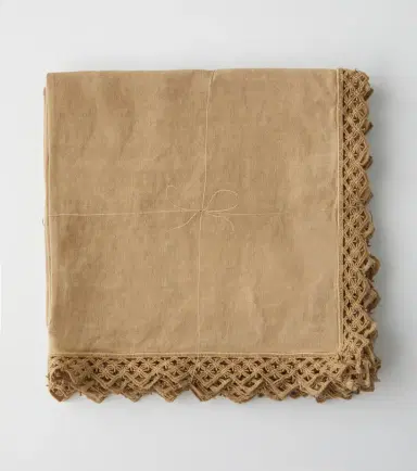 Once Milano Set of 4 macramé linen napkins | Thumbnail 4