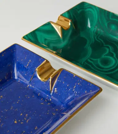 L'Objet Malachite ashtray | Thumbnail 4