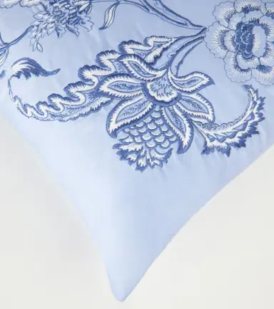 Etro Bloom embroidered cotton cushion | Thumbnail 3