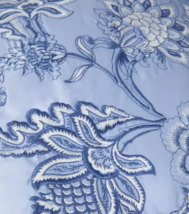 Etro Bloom embroidered cotton cushion | Thumbnail 4