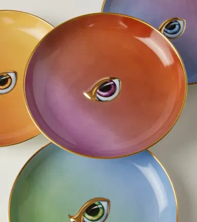 L'Objet Lito set of 4 plates | Thumbnail 3