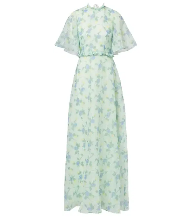 Heather floral organza gown