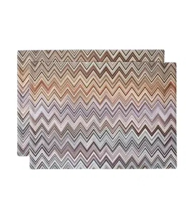 Missoni Andorra Zigzag set of 2 cotton placemats | Thumbnail 1