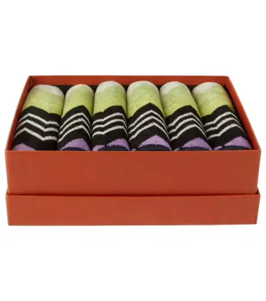 Missoni Giacomo Zigzag set of 6 cotton terry face towels | Thumbnail 1