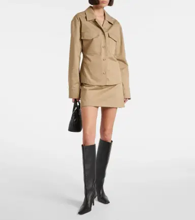 Courreges Courrèges Gabardine shirt | Thumbnail 3