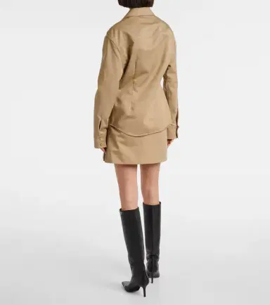Courreges Courrèges Gabardine shirt | Thumbnail 4