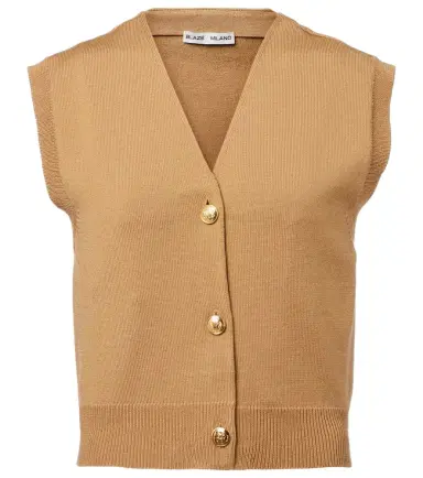 Blaze Milano Blazé Milano Sebright wool-blend sweater vest | Thumbnail 1