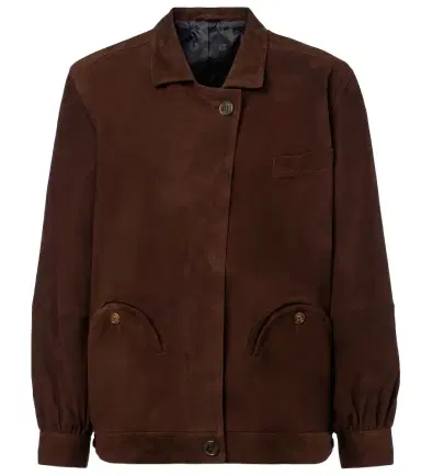 Blaze Milano Blazé Milano Cleo suede bomber jacket | Thumbnail 1
