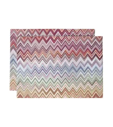 Missoni Andorra Zigzag set of 2 cotton placemats | Thumbnail 1