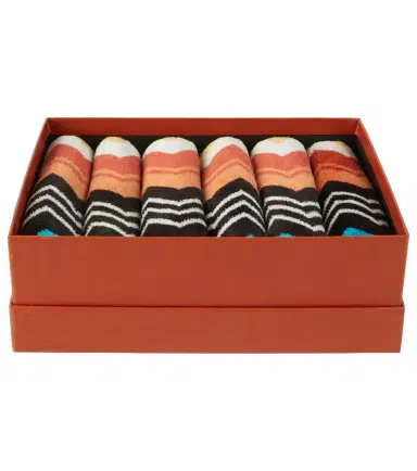 Missoni Giacomo Zigzag set of 6 face towels | Thumbnail 1