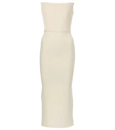 Alex Perry Crêpe midi dress | Thumbnail 1 Alex Perry Crêpe midi dress | Thumbnail 1