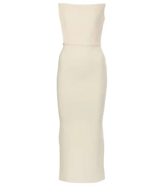 Alex Perry Crêpe midi dress