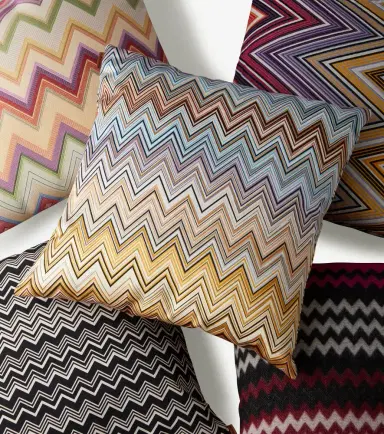 Missoni Jarris Zigzag cotton cushion | Thumbnail 4