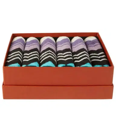 Missoni Giacomo Zigzag set of 6 terry face towels | Thumbnail 1