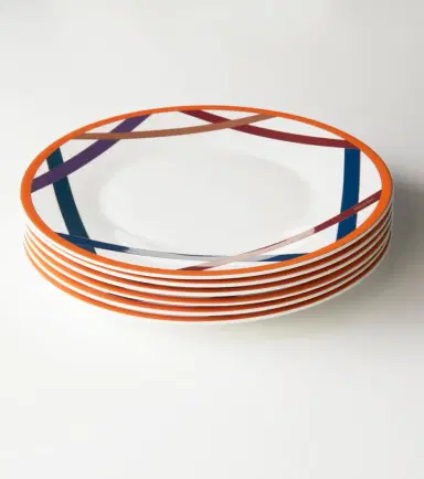 Missoni Nastri set of 6 dinner plates | Thumbnail 2