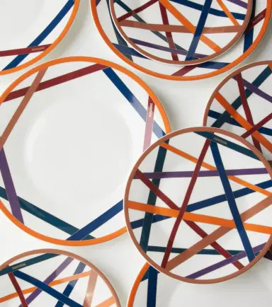 Missoni Nastri set of 6 dinner plates | Thumbnail 4