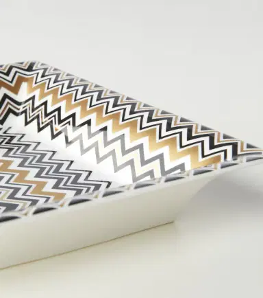 Missoni Zigzag Gold decorative tray | Thumbnail 2