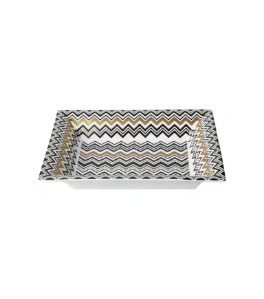 Missoni Zigzag Gold decorative tray | Thumbnail 1