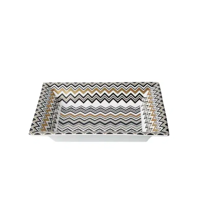 Missoni Zigzag Gold decorative tray