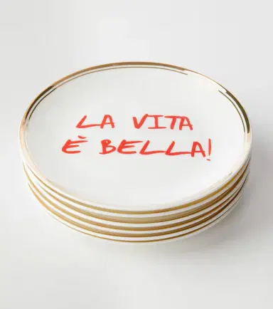 Bitossi La Vita È Bella set of 6 plates | Thumbnail 2