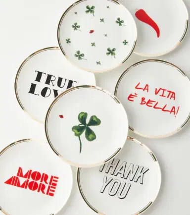 Bitossi La Vita È Bella set of 6 plates | Thumbnail 4
