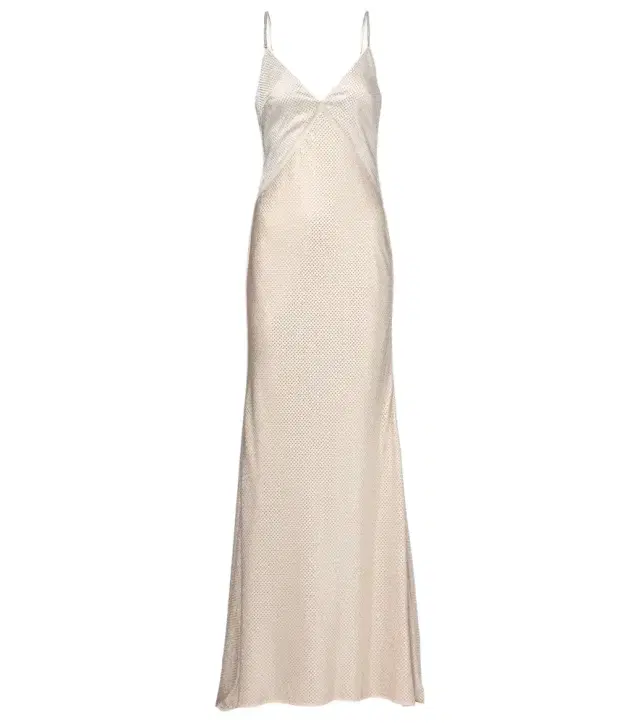 Roland Mouret Embellished satin gown