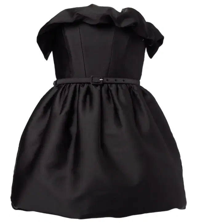 Roland Mouret Ruffled draped strapless minidress