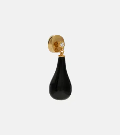 TOTEME Onyx gold-plated drop earrings | Thumbnail 3 TOTEME Onyx gold-plated drop earrings | Thumbnail 3