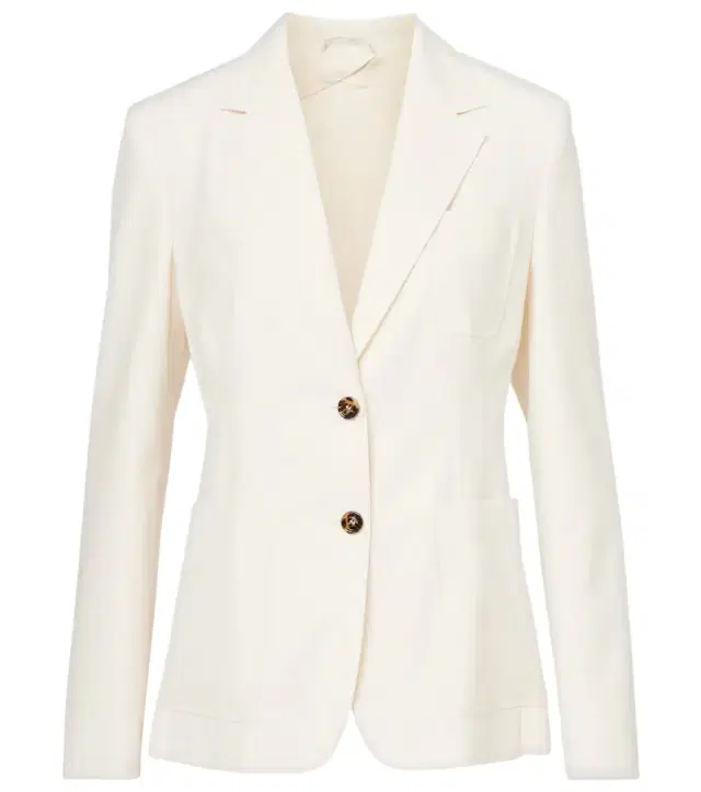 Max Mara Single-breasted cotton blazer