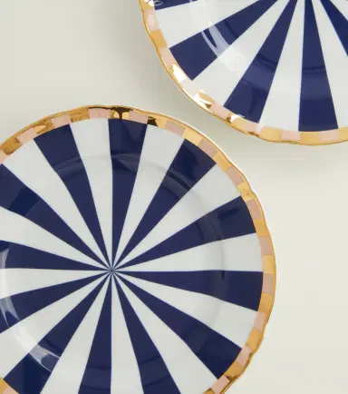 Bitossi Fortuna set of 4 porcelain dessert plates | Thumbnail 2