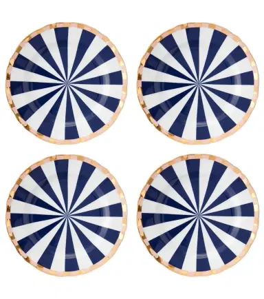 Bitossi Fortuna set of 4 porcelain dessert plates | Thumbnail 1