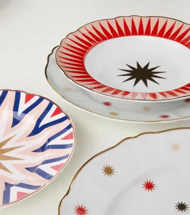 Bitossi Folgore set of 4 dessert plates | Thumbnail 2