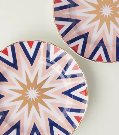 Bitossi Folgore set of 4 dessert plates | Thumbnail 3