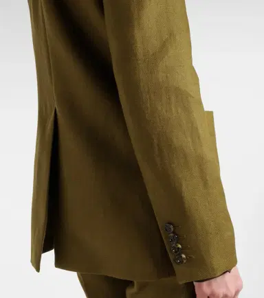 Max Mara Guglia linen blazer | Thumbnail 6 Max Mara Guglia linen blazer | Thumbnail 6