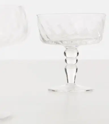 Bitossi Diseguale set of 6 champagne coupe glasses | Thumbnail 2