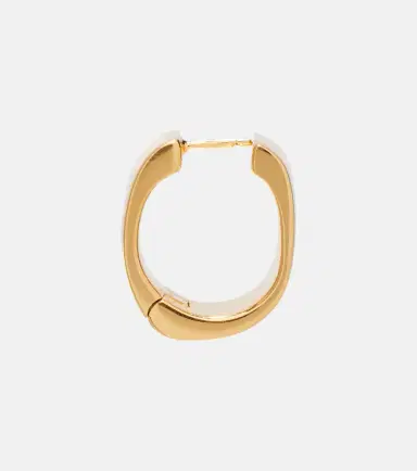 TOTEME Signature gold-plated hoop earrings | Thumbnail 3