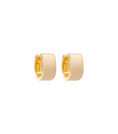 TOTEME Signature gold-plated hoop earrings | Thumbnail 1