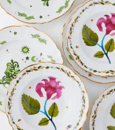 Bitossi Fabula Profumo set of 4 soup plates | Thumbnail 3
