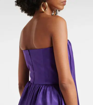 Max Mara Edda pleated silk maxi dress | Thumbnail 4