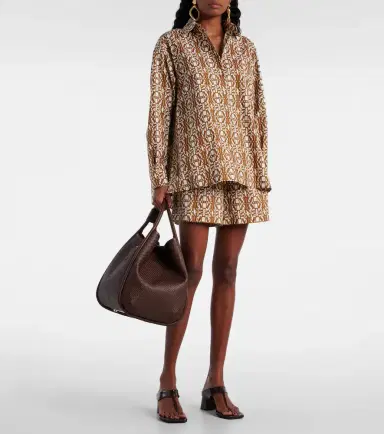 Max Mara Taiga high-rise cotton shorts | Thumbnail 2