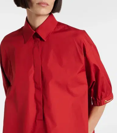 Max Mara Teano cotton poplin shirt | Thumbnail 2