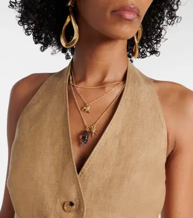 Max Mara Sauro open-back linen vest | Thumbnail 6 Max Mara Sauro open-back linen vest | Thumbnail 6