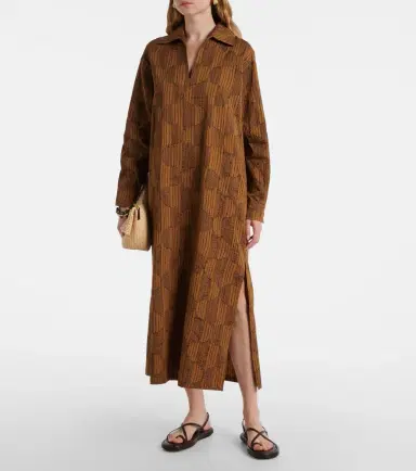 Max Mara Edwige cotton maxi dress | Thumbnail 4