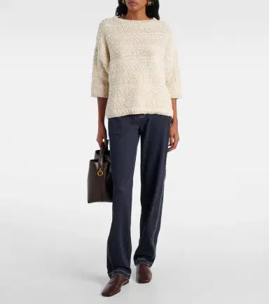 Max Mara Arda cotton-blend sweater | Thumbnail 2 Max Mara Arda cotton-blend sweater | Thumbnail 2