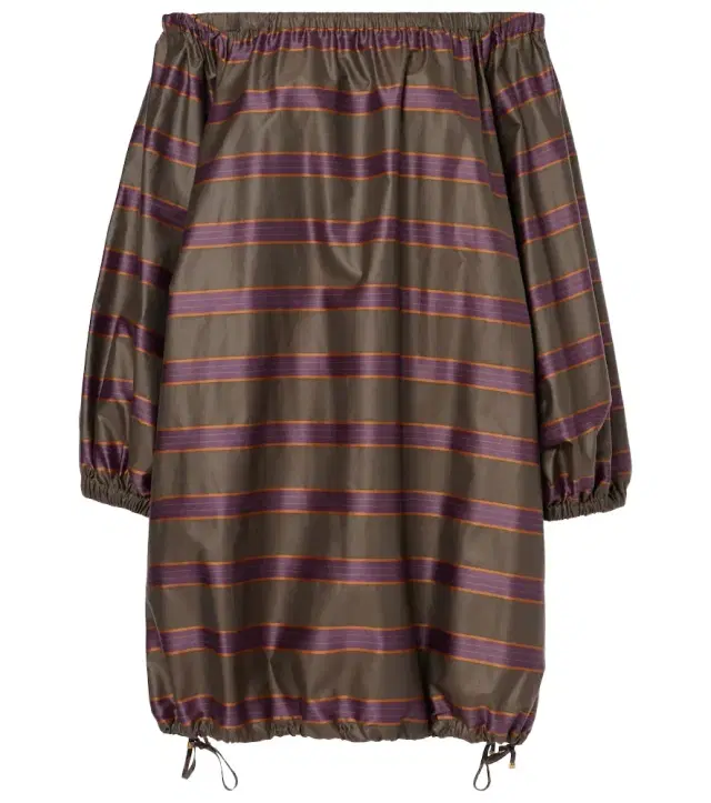 Max Mara Alcamo cotton-blend canvas minidress