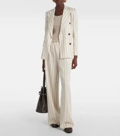 Max Mara Pensile cotton and linen blazer | Thumbnail 3 Max Mara Pensile cotton and linen blazer | Thumbnail 3
